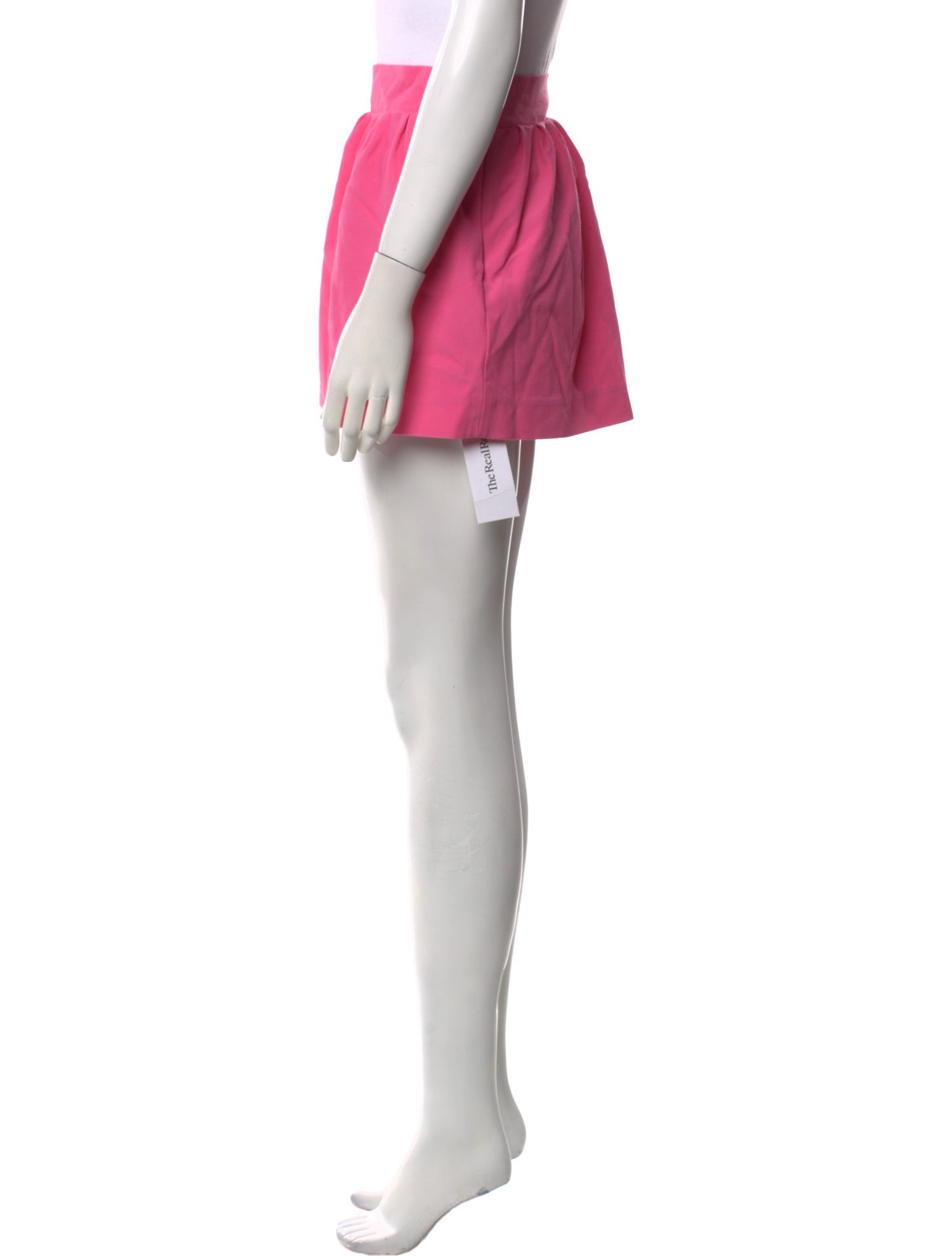 Diane von Furstenberg Pleated Accents Mini Skirt