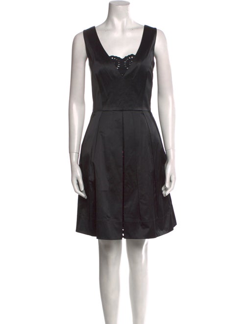 Diane von Furstenberg Square Neckline Knee-Length Dress