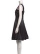Diane von Furstenberg Square Neckline Knee-Length Dress