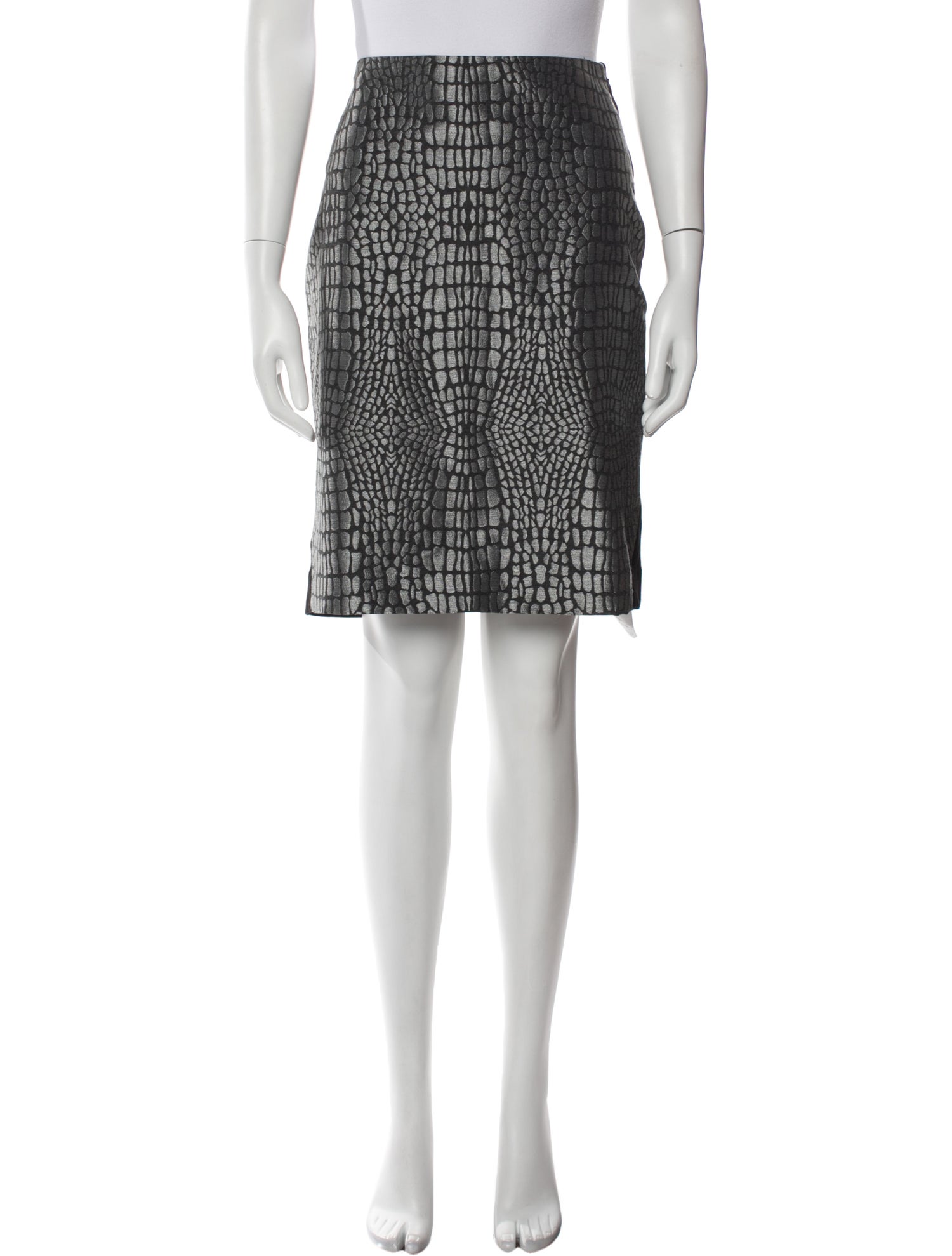 Diane von Furstenberg Animal Print Knee-Length Skirt