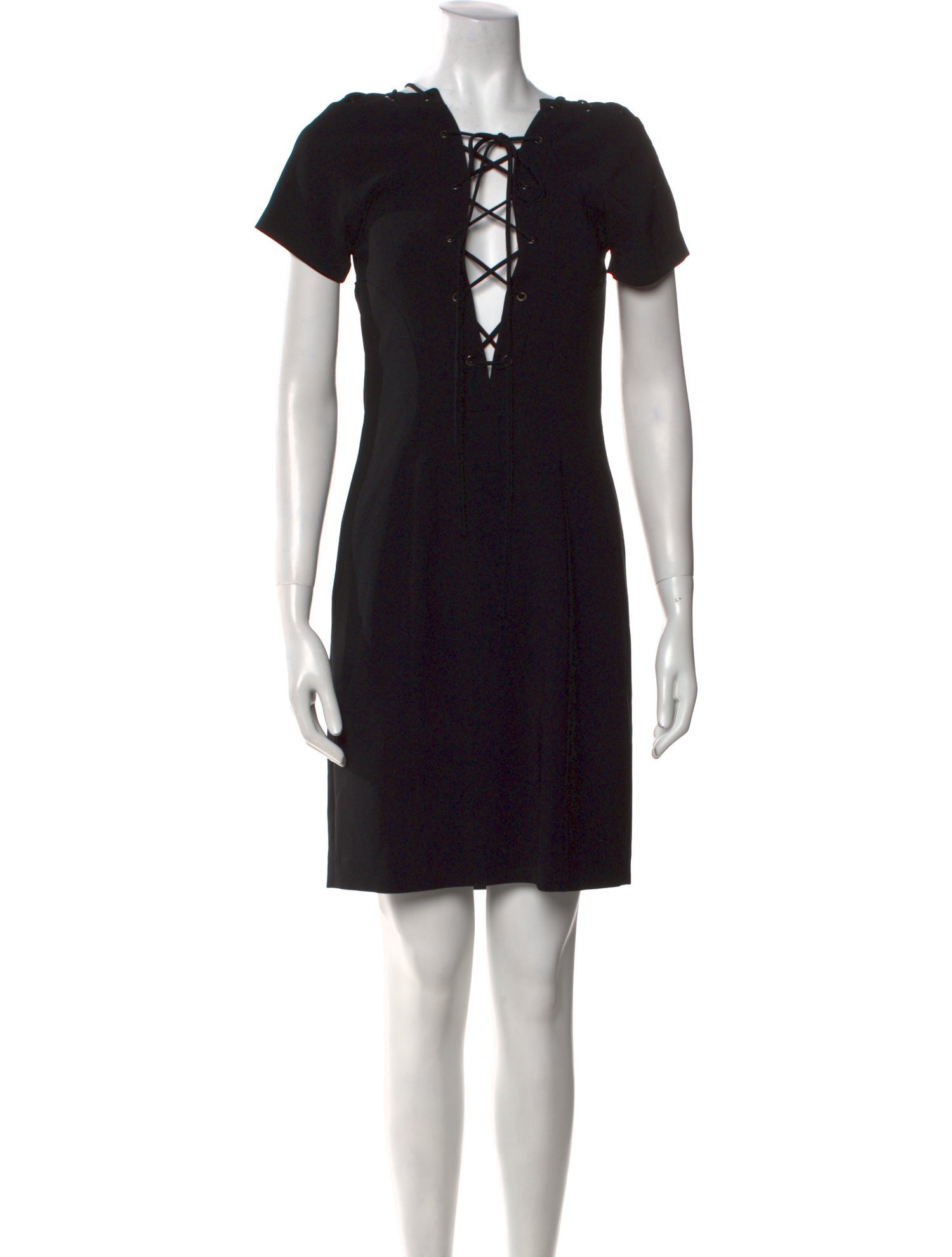 Diane von Furstenberg V-Neck Mini Dress