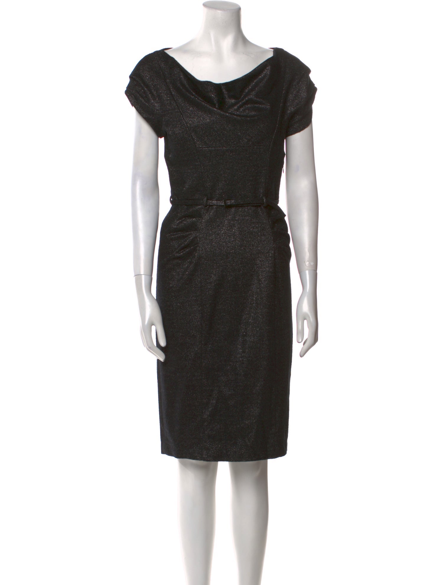 Diane von Furstenberg Cowl Neck Mini Dress