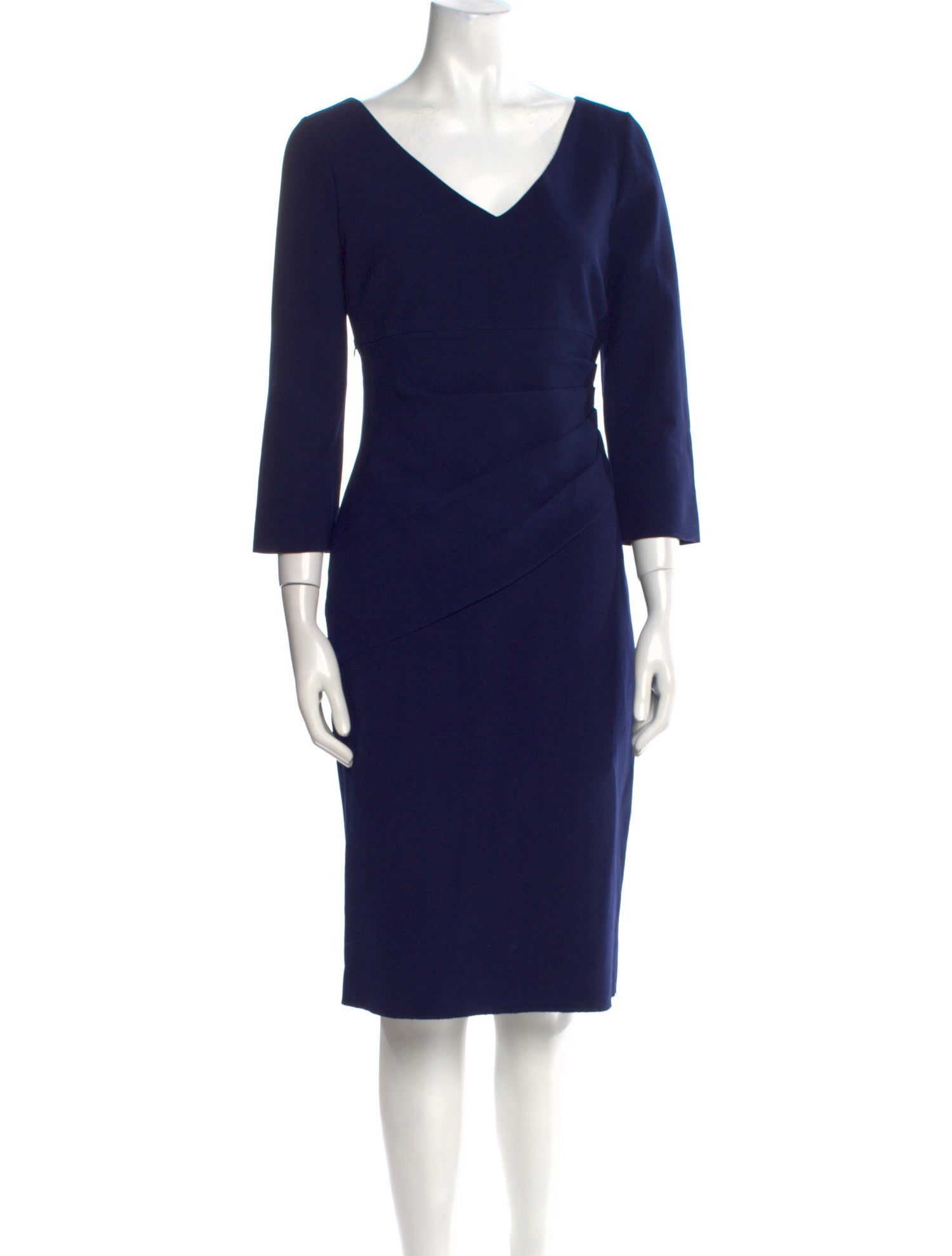 Diane von Furstenberg Layla Metallic-Accented Dress - Brown