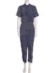 Diane von Furstenberg Silk Patterned Jumpsuit