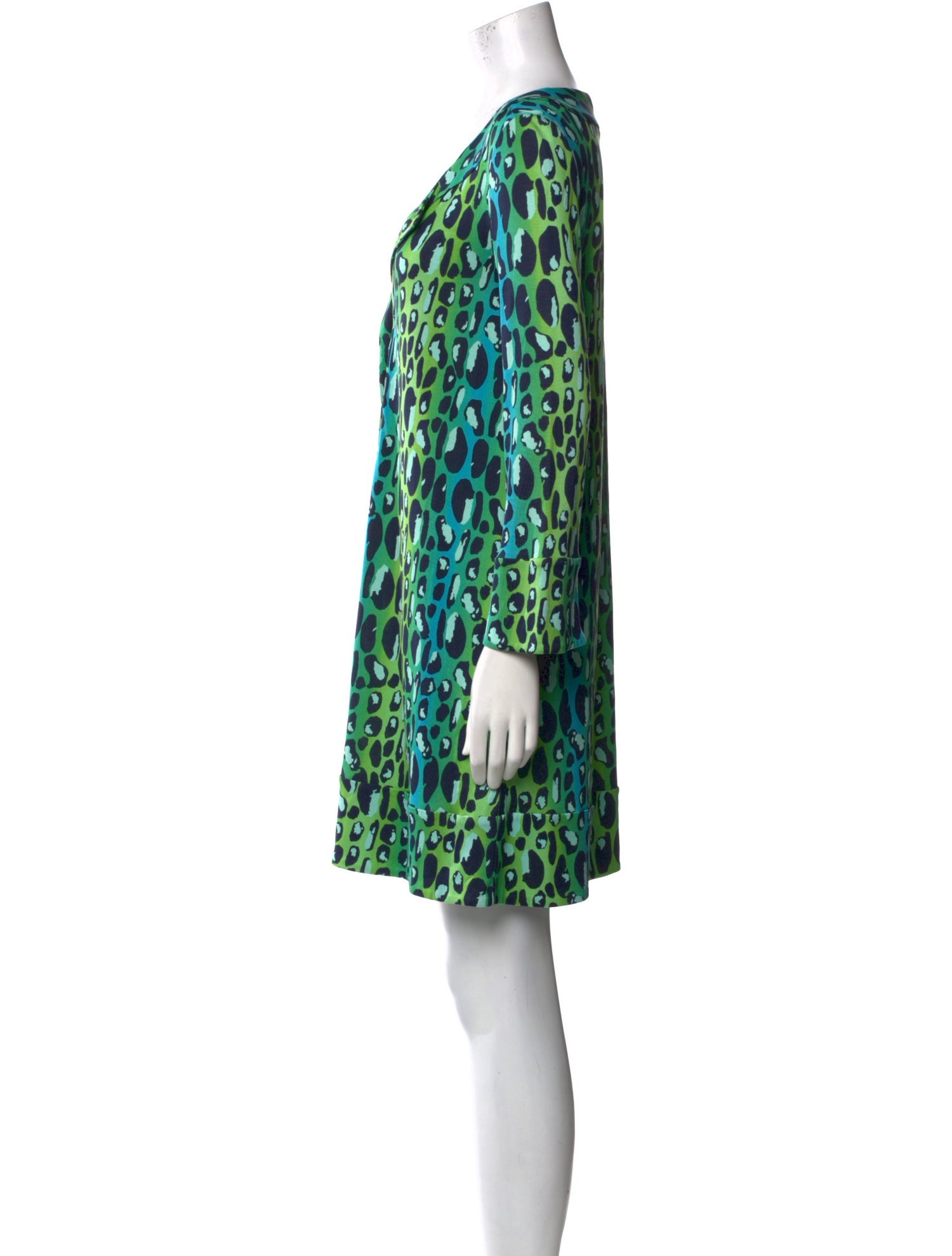Diane von Furstenberg Printed Mini Dress