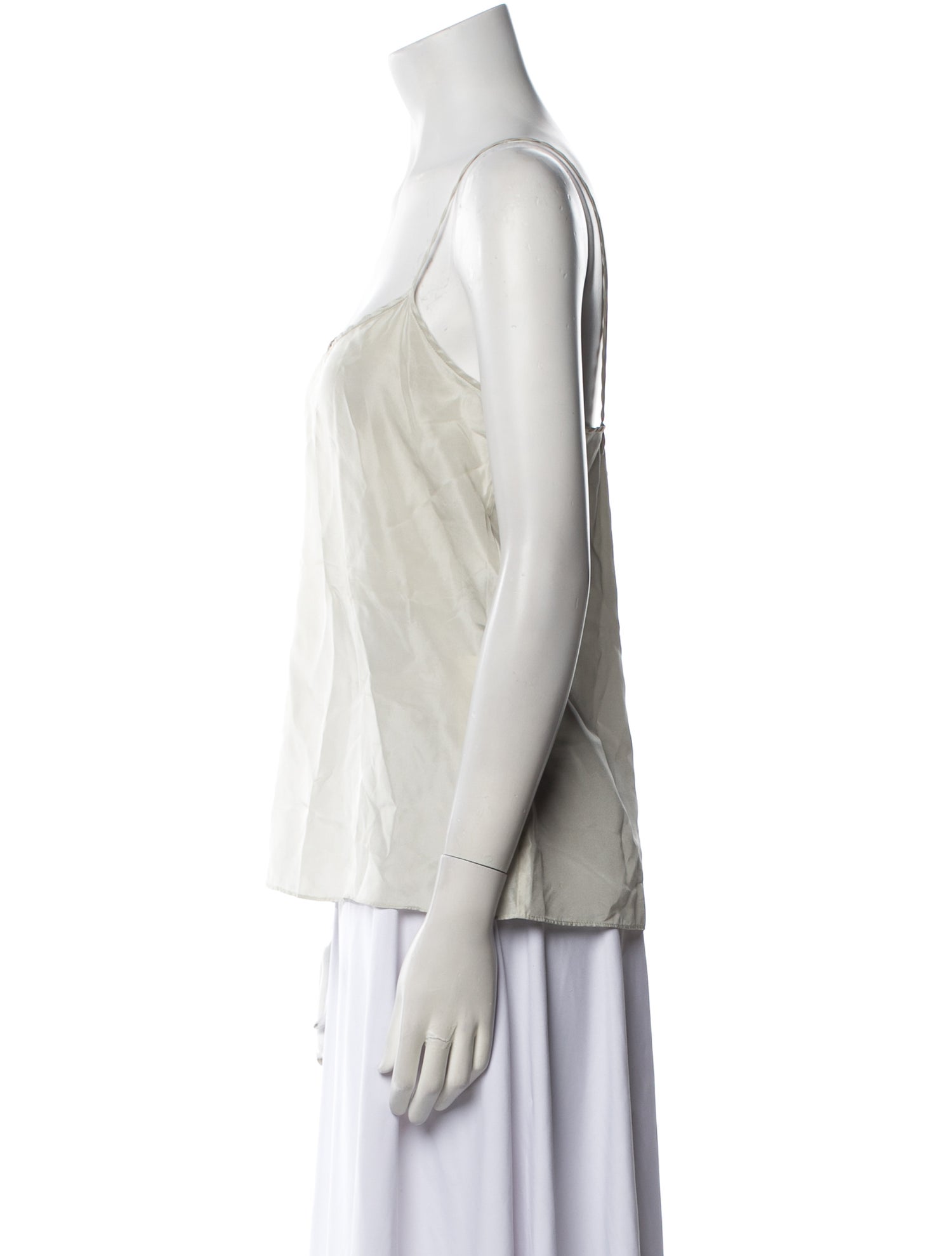 Diane von Furstenberg Silk Square Neckline Top