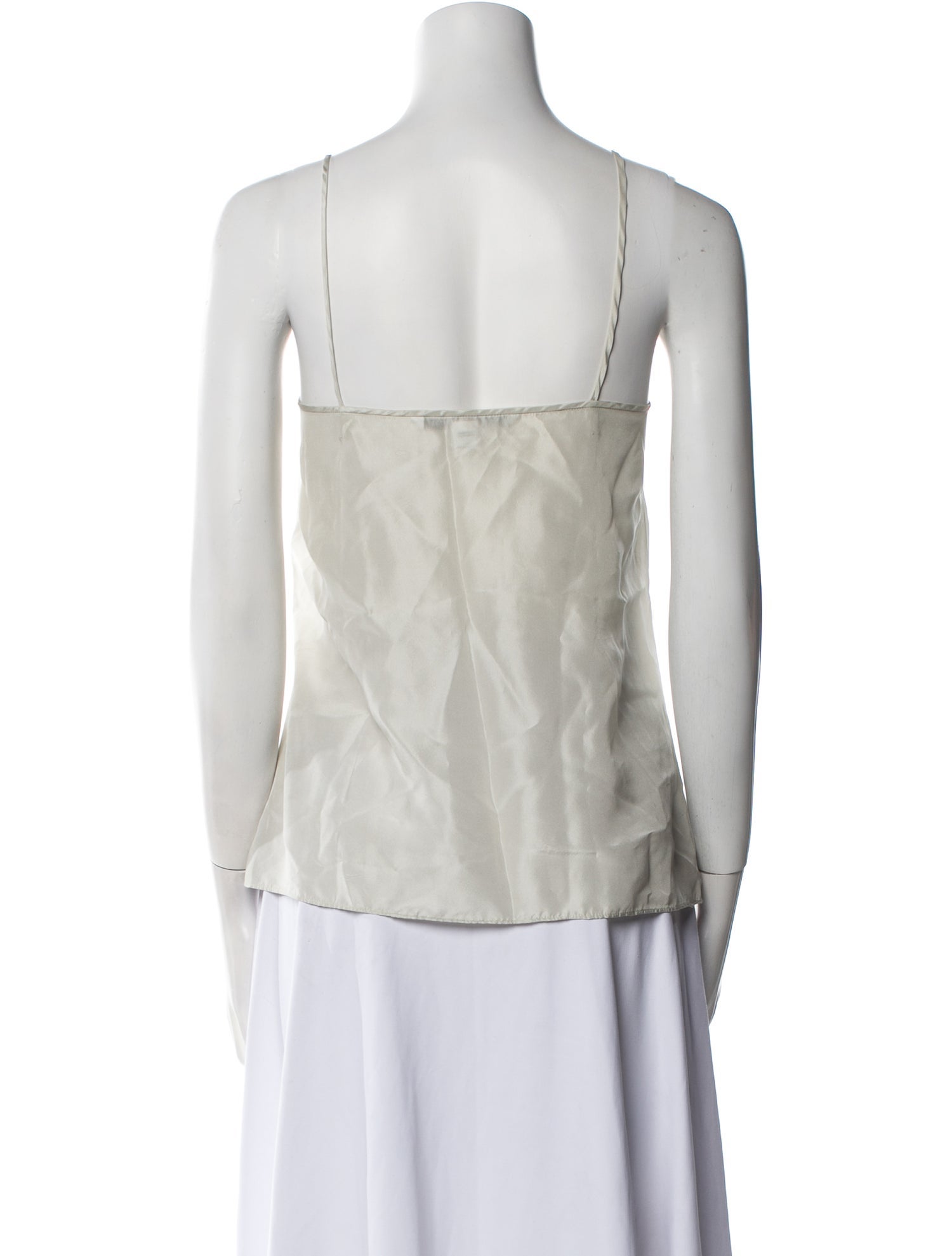 Diane von Furstenberg Silk Square Neckline Top