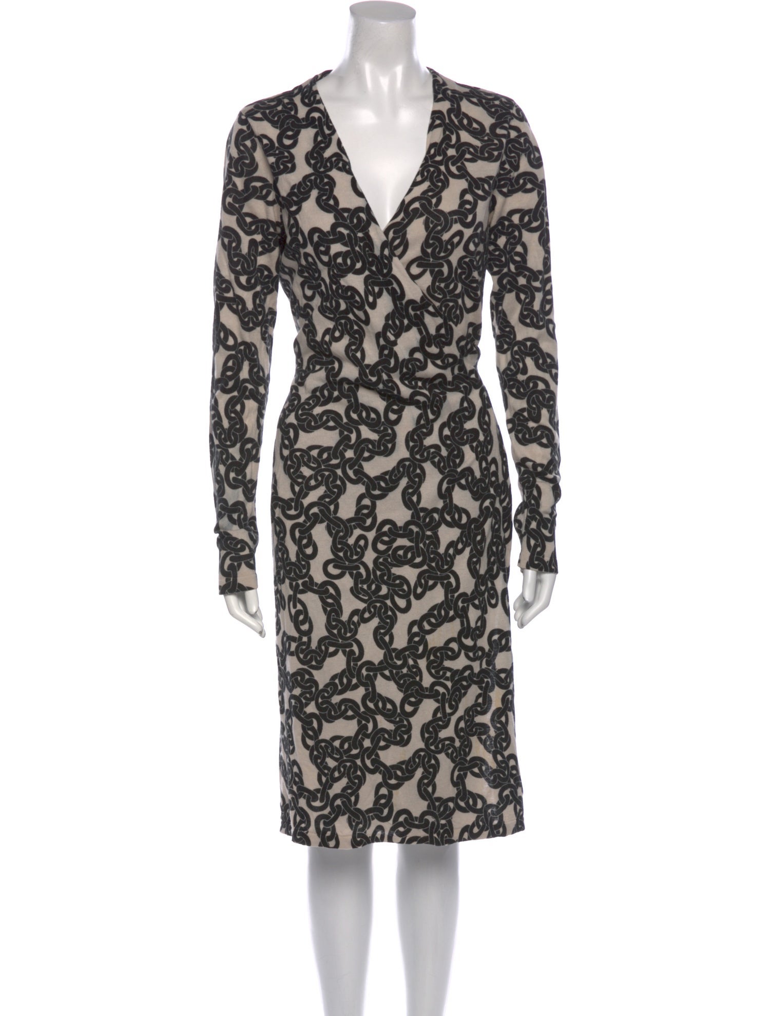 Diane von Furstenberg Printed Long Dress