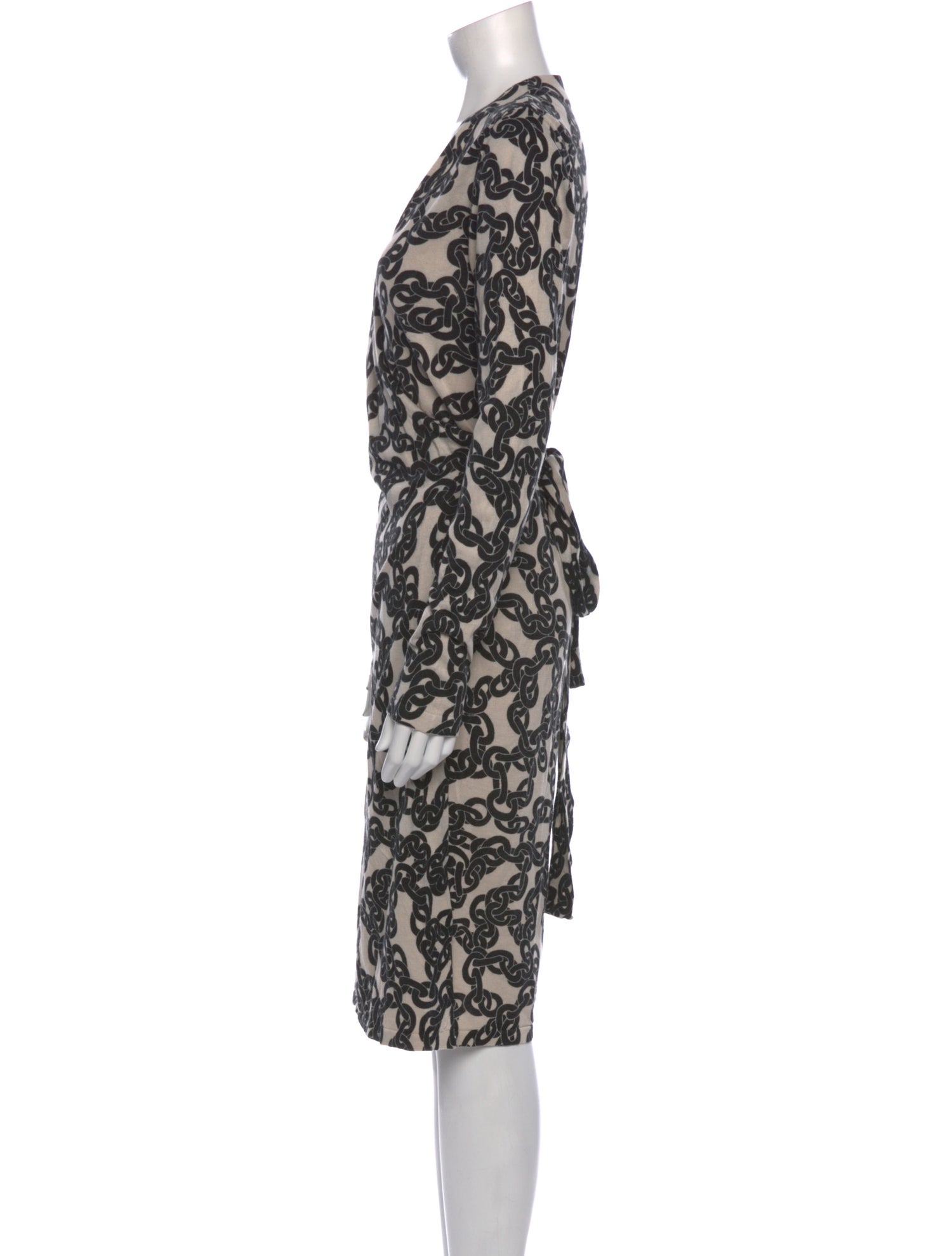 Diane von Furstenberg Printed Long Dress