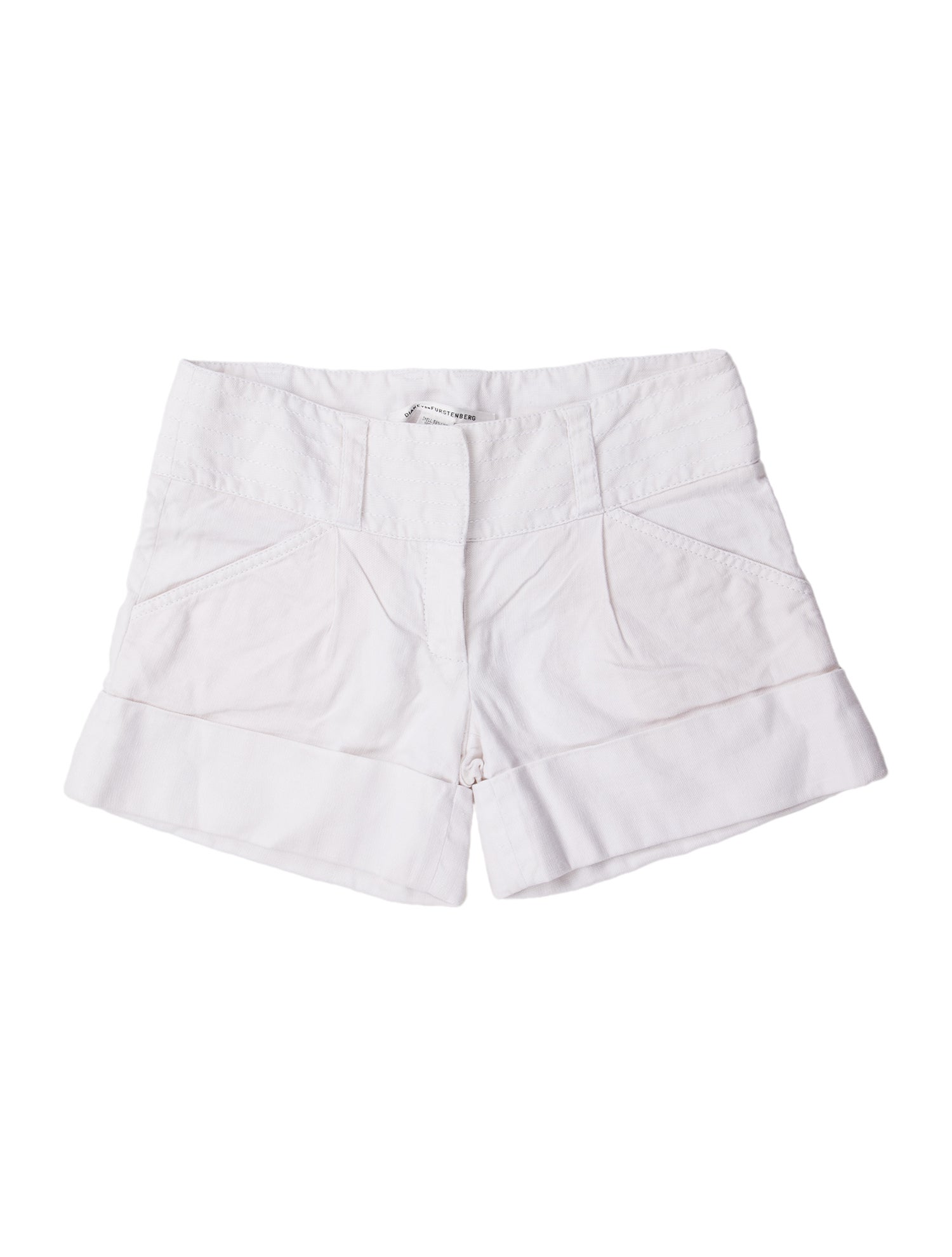 Diane von Furstenberg Linen Knee-Length Shorts
