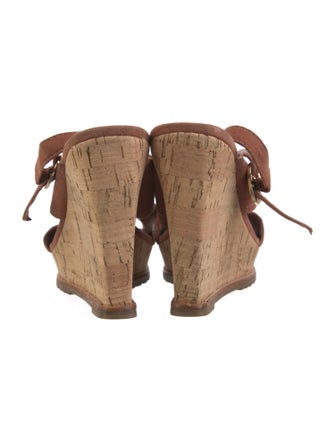 Diane von Furstenberg Suede Slingback Sandals