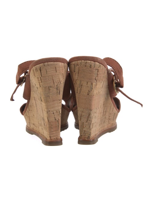 Diane von Furstenberg Suede Slingback Sandals