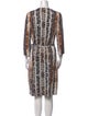 Diane von Furstenberg Silk Knee-Length Dress