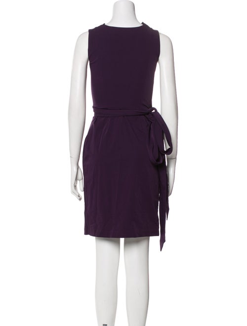 Diane von Furstenberg V-Neck Mini Dress
