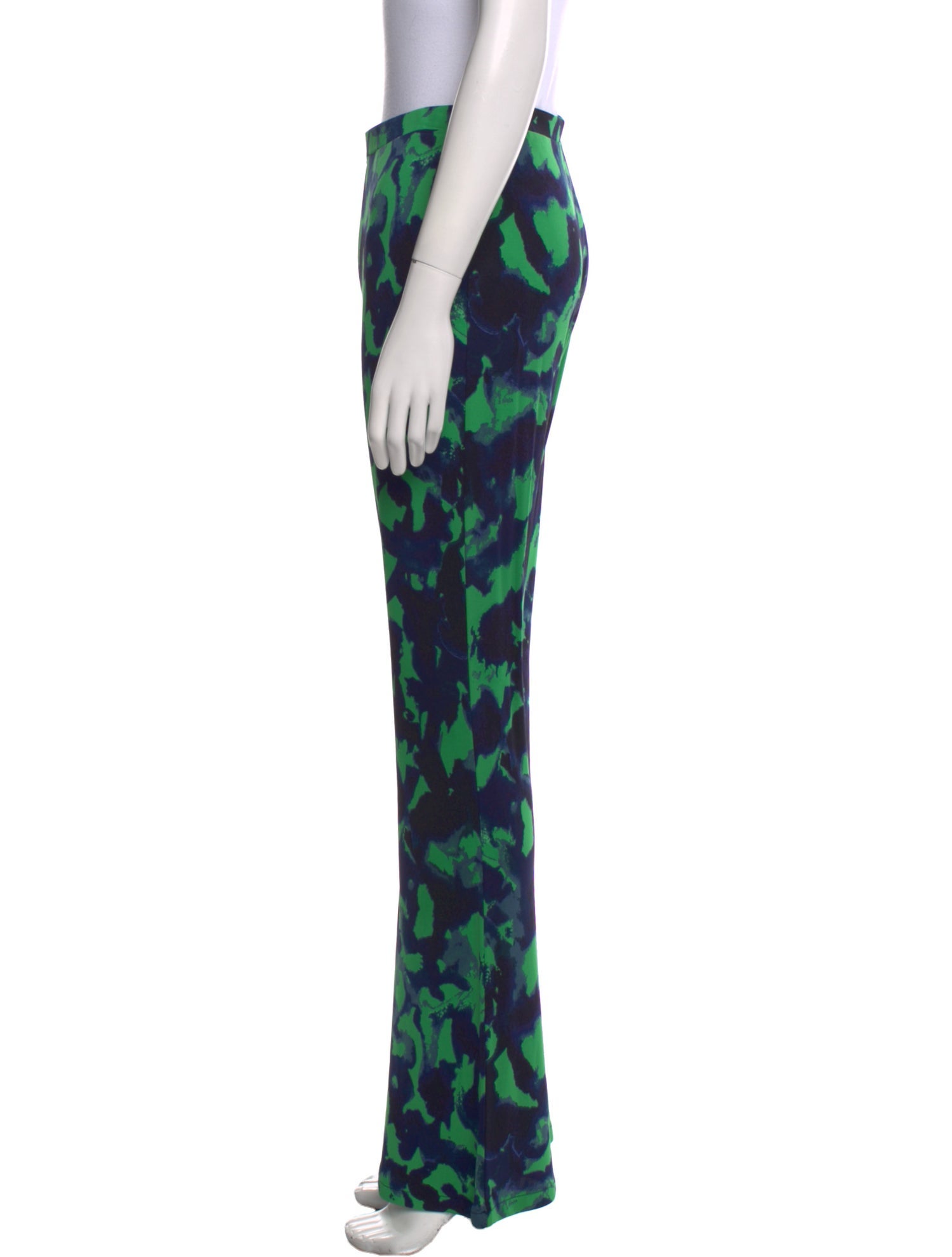 Diane von Furstenberg Printed Wide Leg Pants