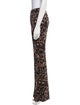 Diane von Furstenberg Animal Print Wide Leg Pants