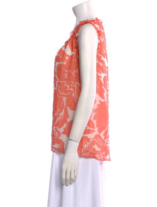 Diane von Furstenberg Silk Printed Blouse