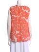 Diane von Furstenberg Silk Printed Blouse