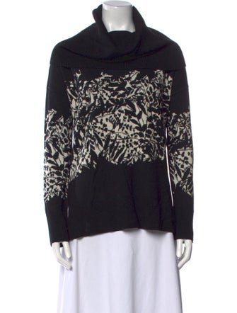 Diane von Furstenberg Merino Wool Printed Sweater