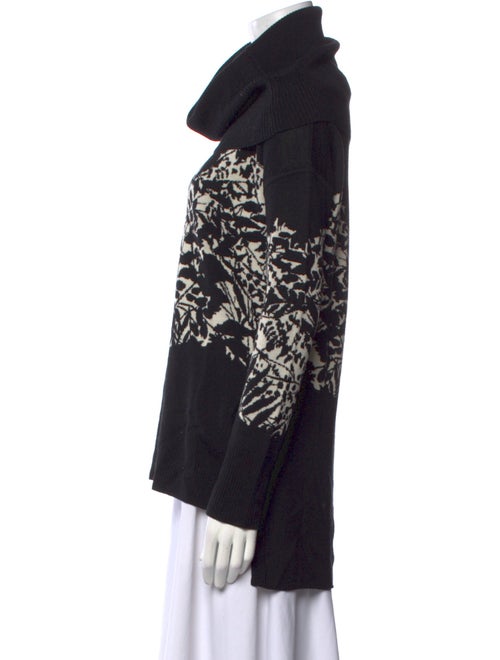 Diane von Furstenberg Merino Wool Printed Sweater