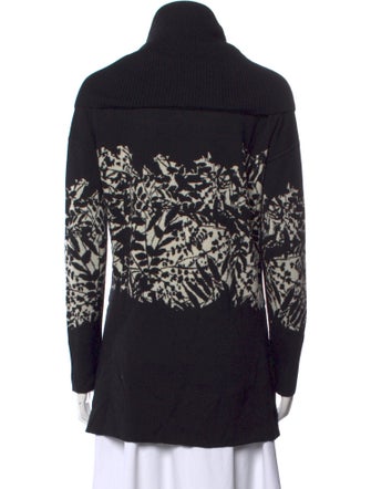 Diane von Furstenberg Merino Wool Printed Sweater