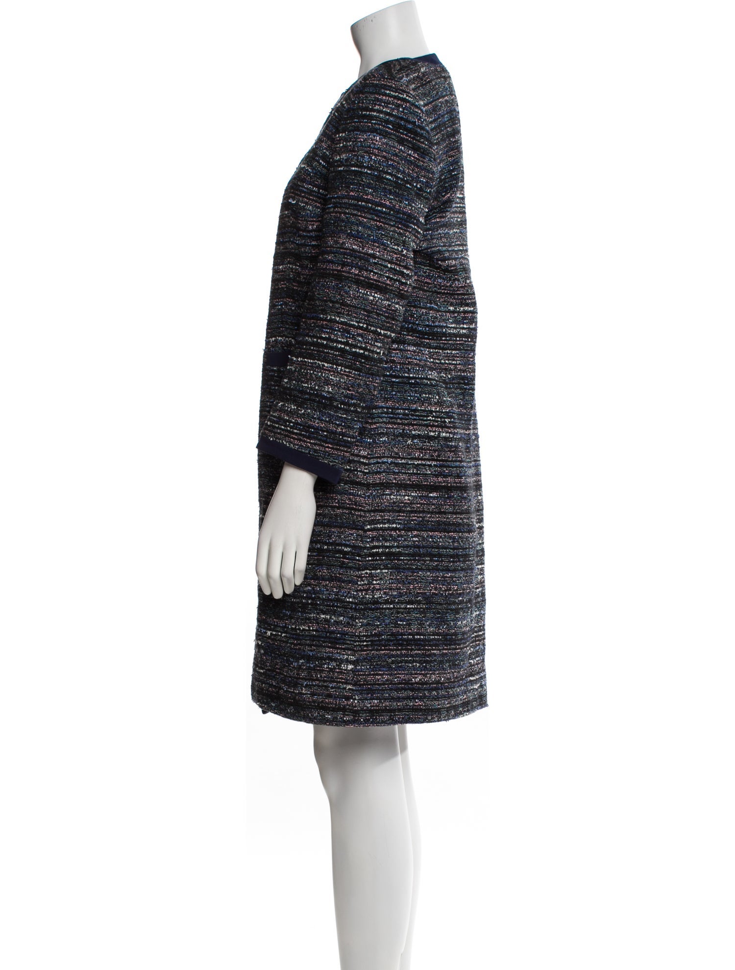 Diane von Furstenberg Tweed Pattern Dress Set