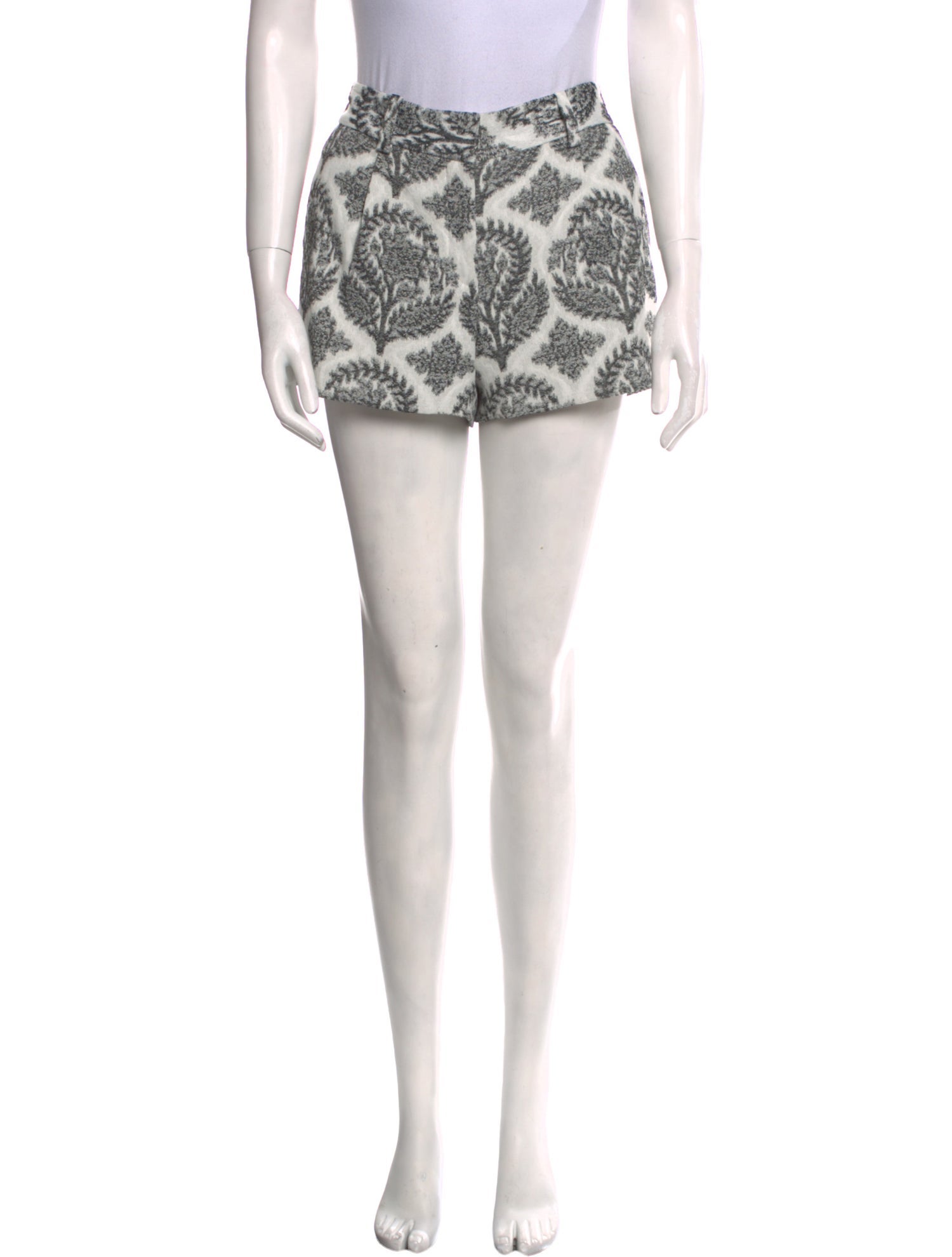 Diane von Furstenberg Printed Mini Shorts