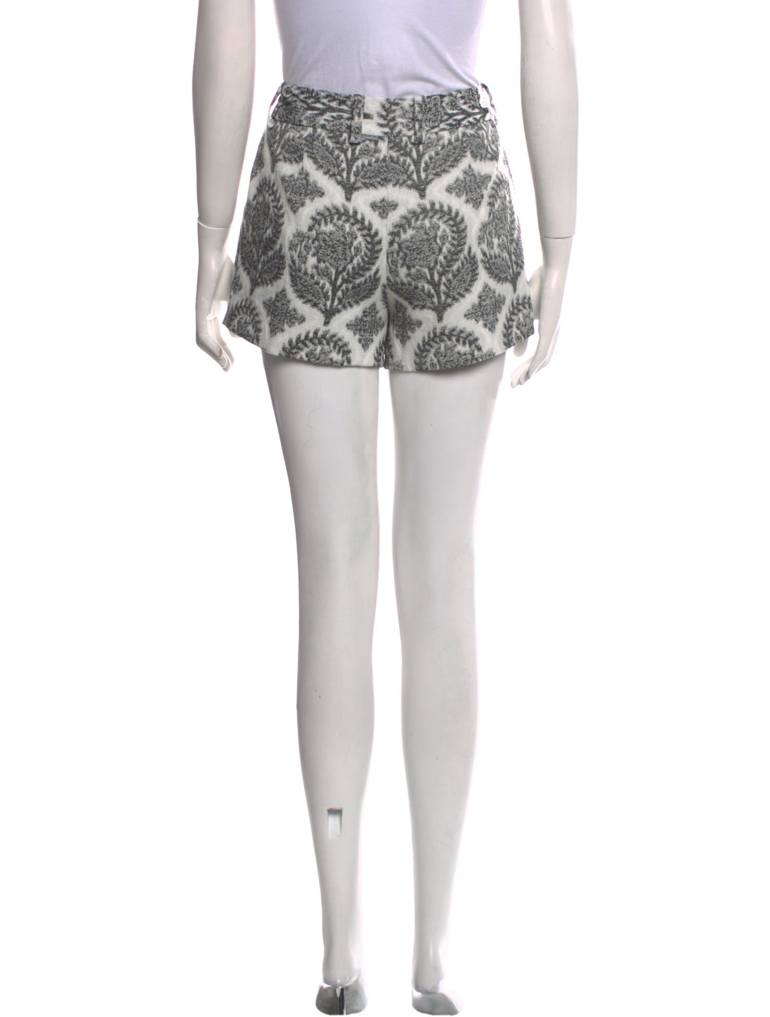 Diane von Furstenberg Printed Mini Shorts