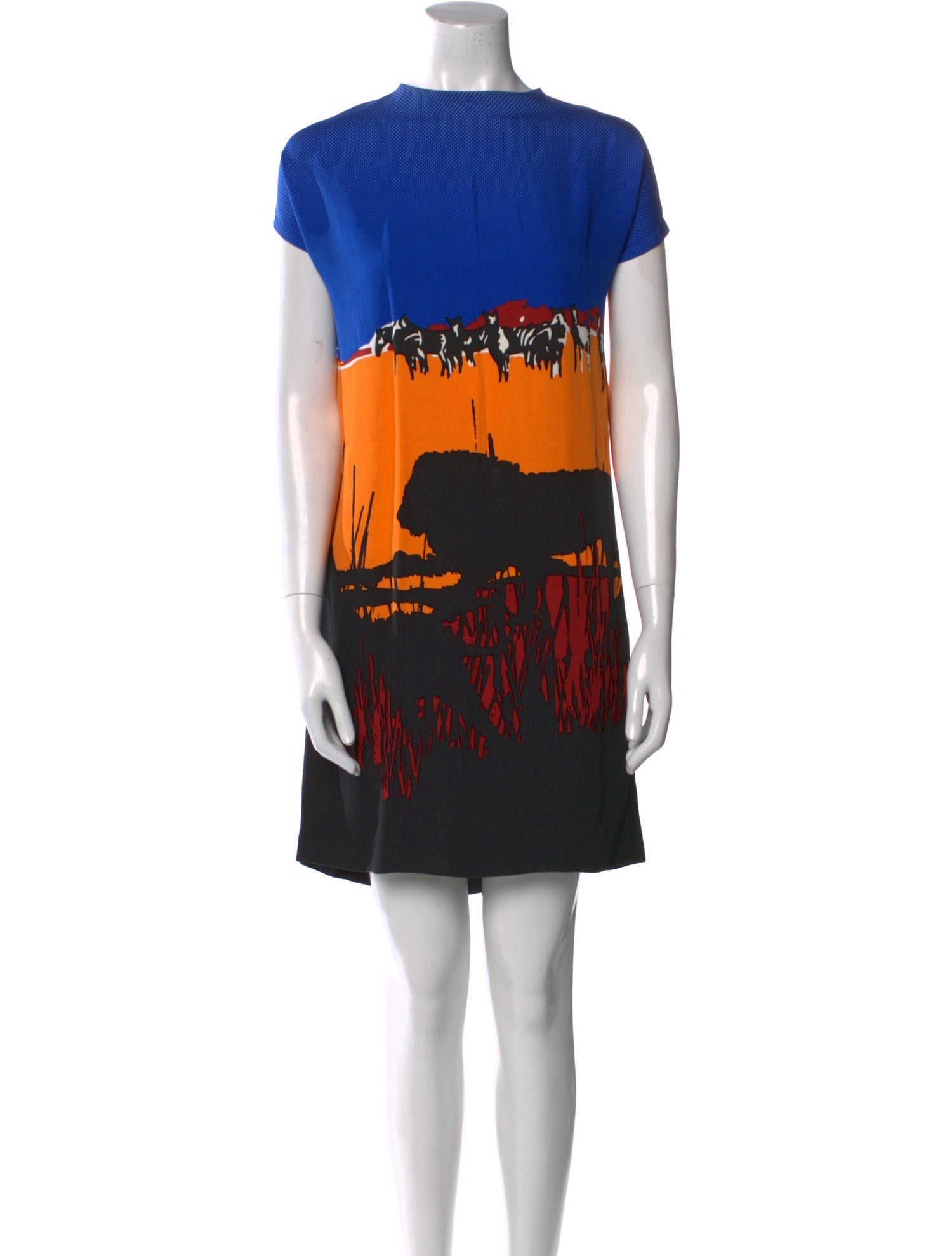 Diane von Furstenberg Silk Mini Dress