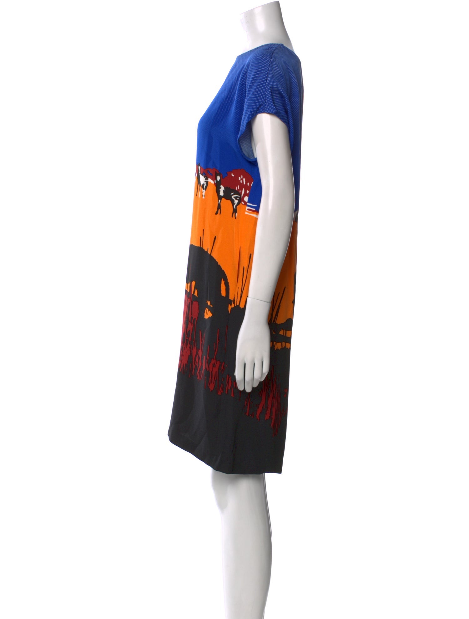 Diane von Furstenberg Silk Mini Dress