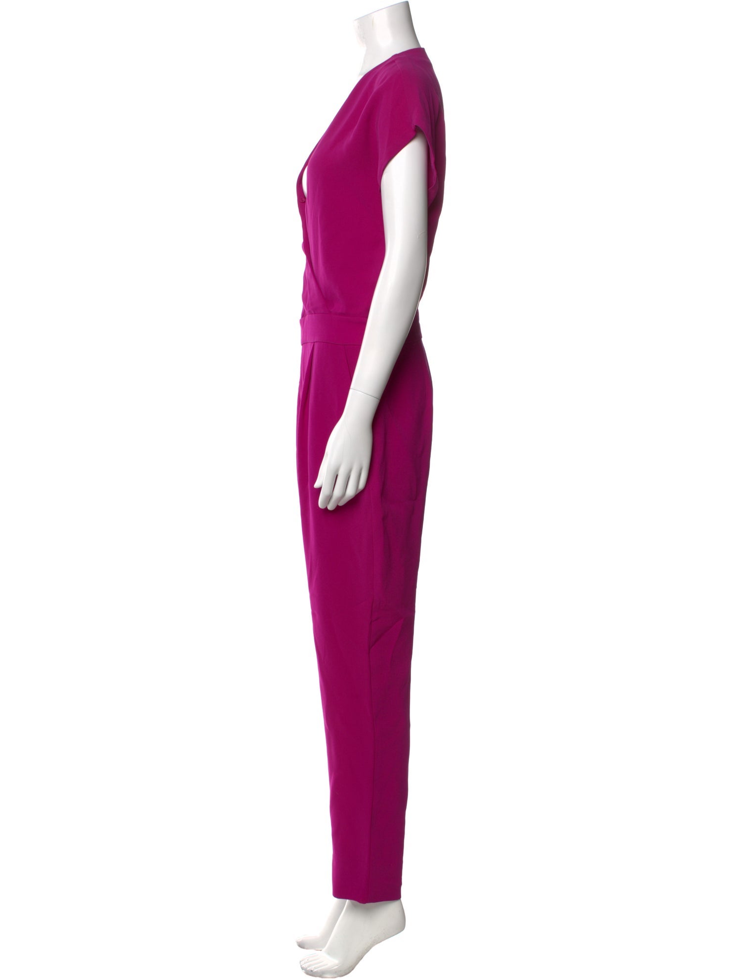 Diane von Furstenberg V-Neck Jumpsuit
