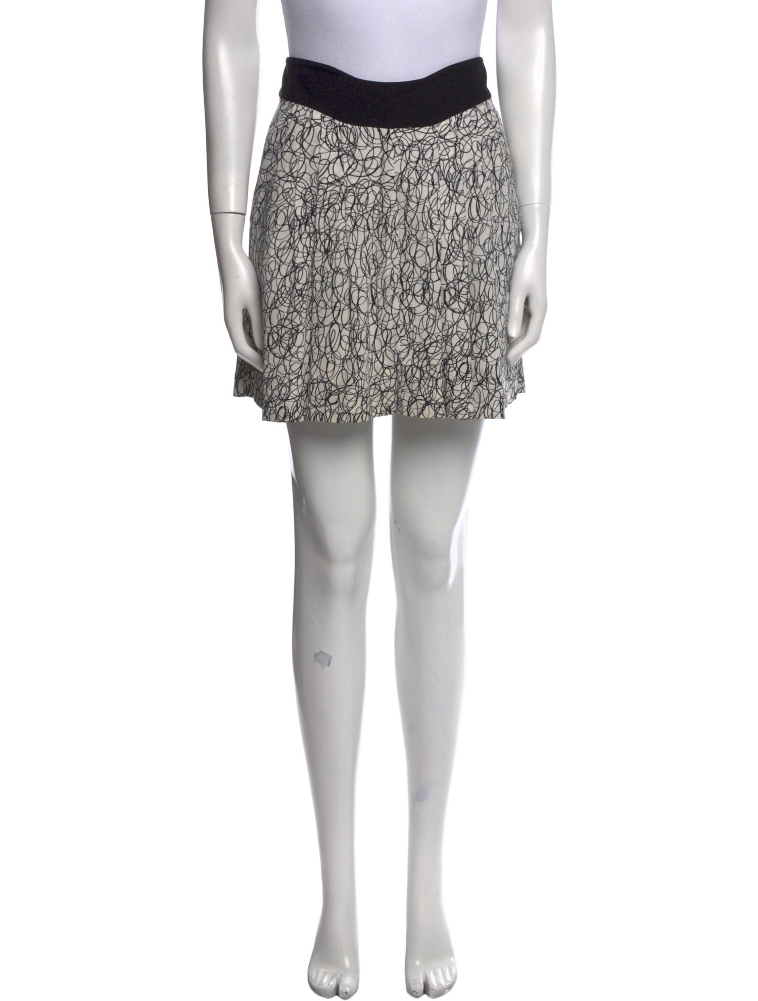 Diane von Furstenberg Silk Mini Skirt