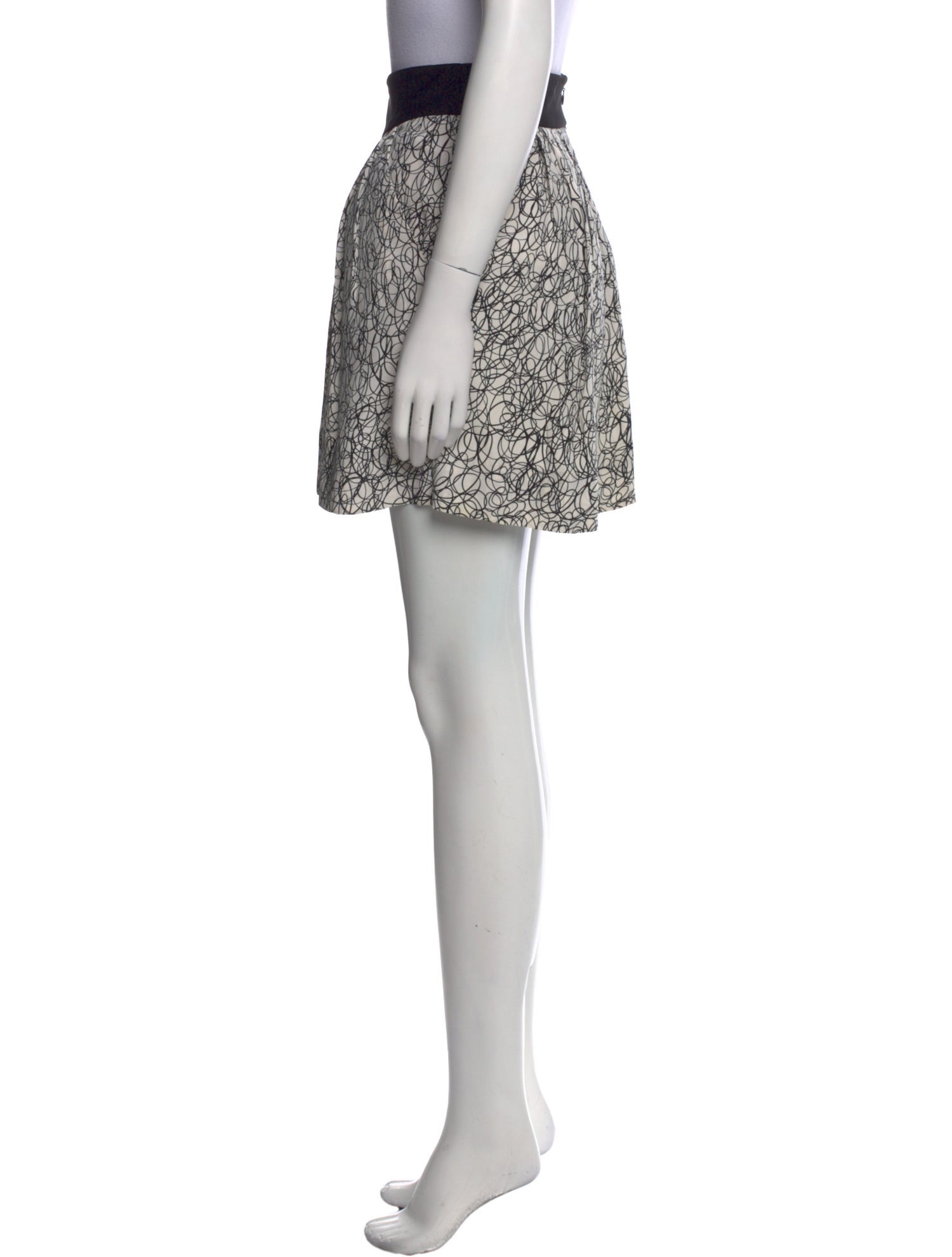 Diane von Furstenberg Silk Mini Skirt