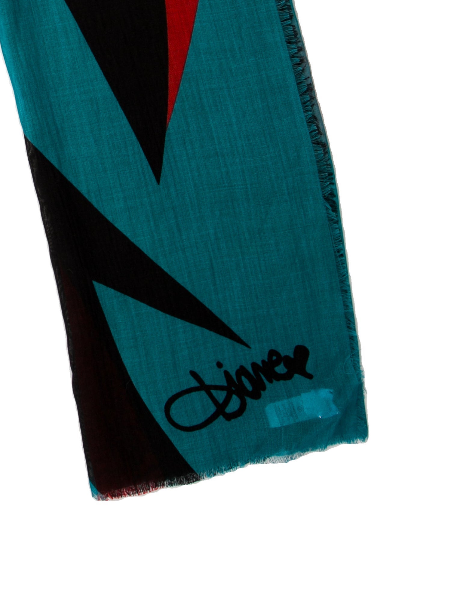 Diane von Furstenberg Colorblock Pattern Scarf