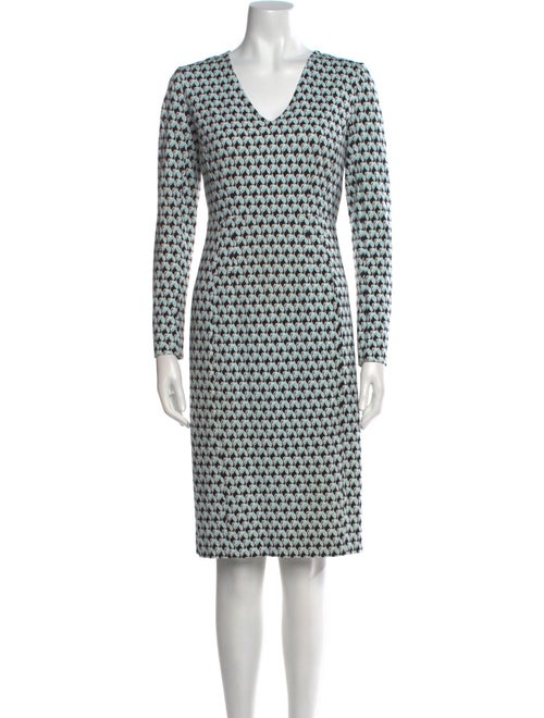 Diane von Furstenberg Printed Knee-Length Dress
