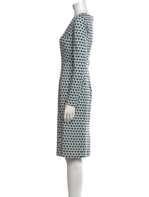 Diane von Furstenberg Printed Knee-Length Dress