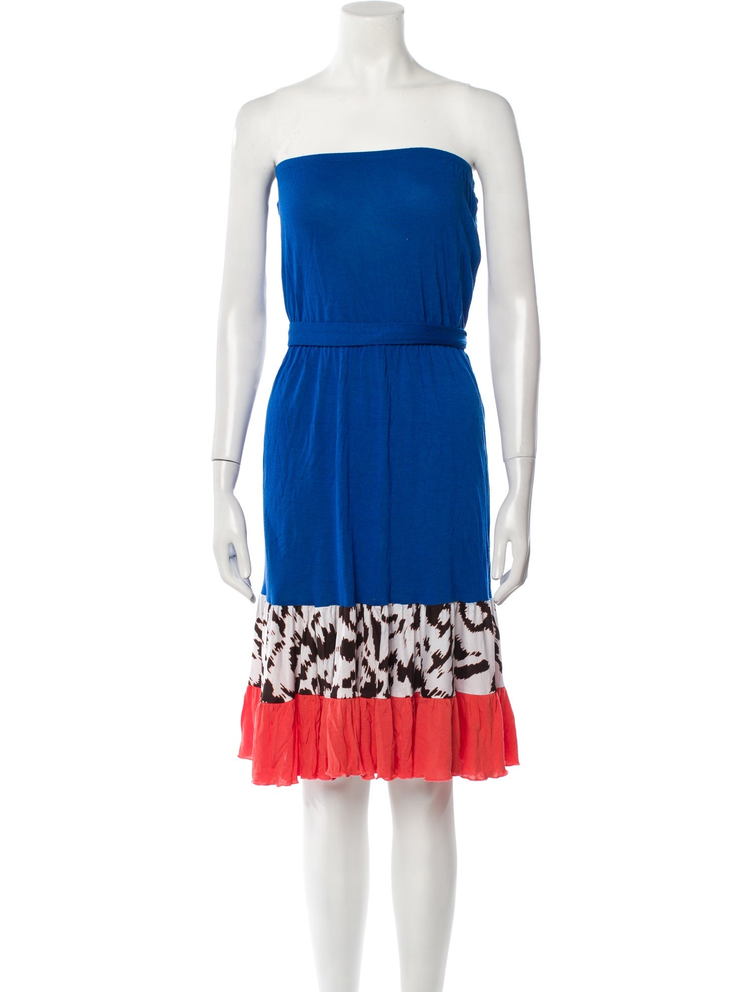 Diane von Furstenberg Strapless Mini Dress