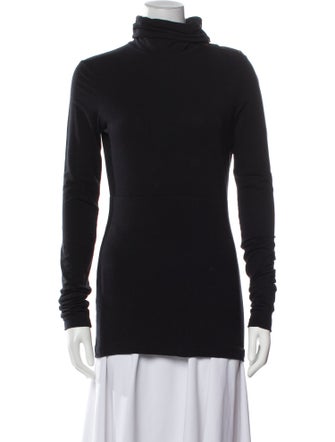 Diane von Furstenberg Turtleneck Long Sleeve Sweatshirt