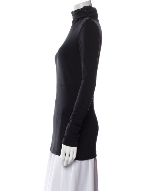 Diane von Furstenberg Turtleneck Long Sleeve Sweatshirt