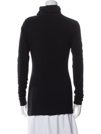 Diane von Furstenberg Turtleneck Long Sleeve Sweatshirt