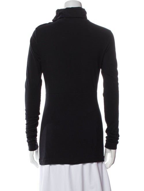 Diane von Furstenberg Turtleneck Long Sleeve Sweatshirt