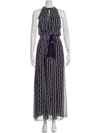 Diane von Furstenberg Printed Long Dress