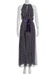 Diane von Furstenberg Printed Long Dress