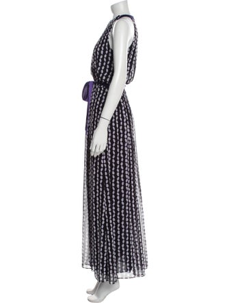 Diane von Furstenberg Printed Long Dress