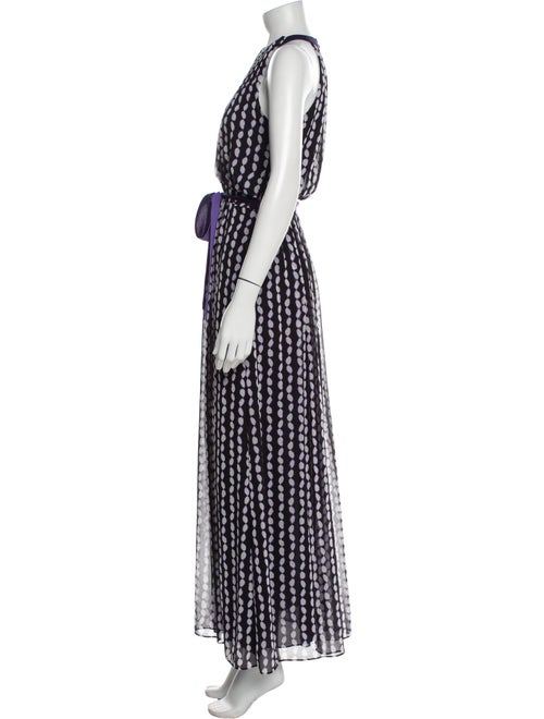 Diane von Furstenberg Printed Long Dress