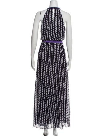 Diane von Furstenberg Printed Long Dress