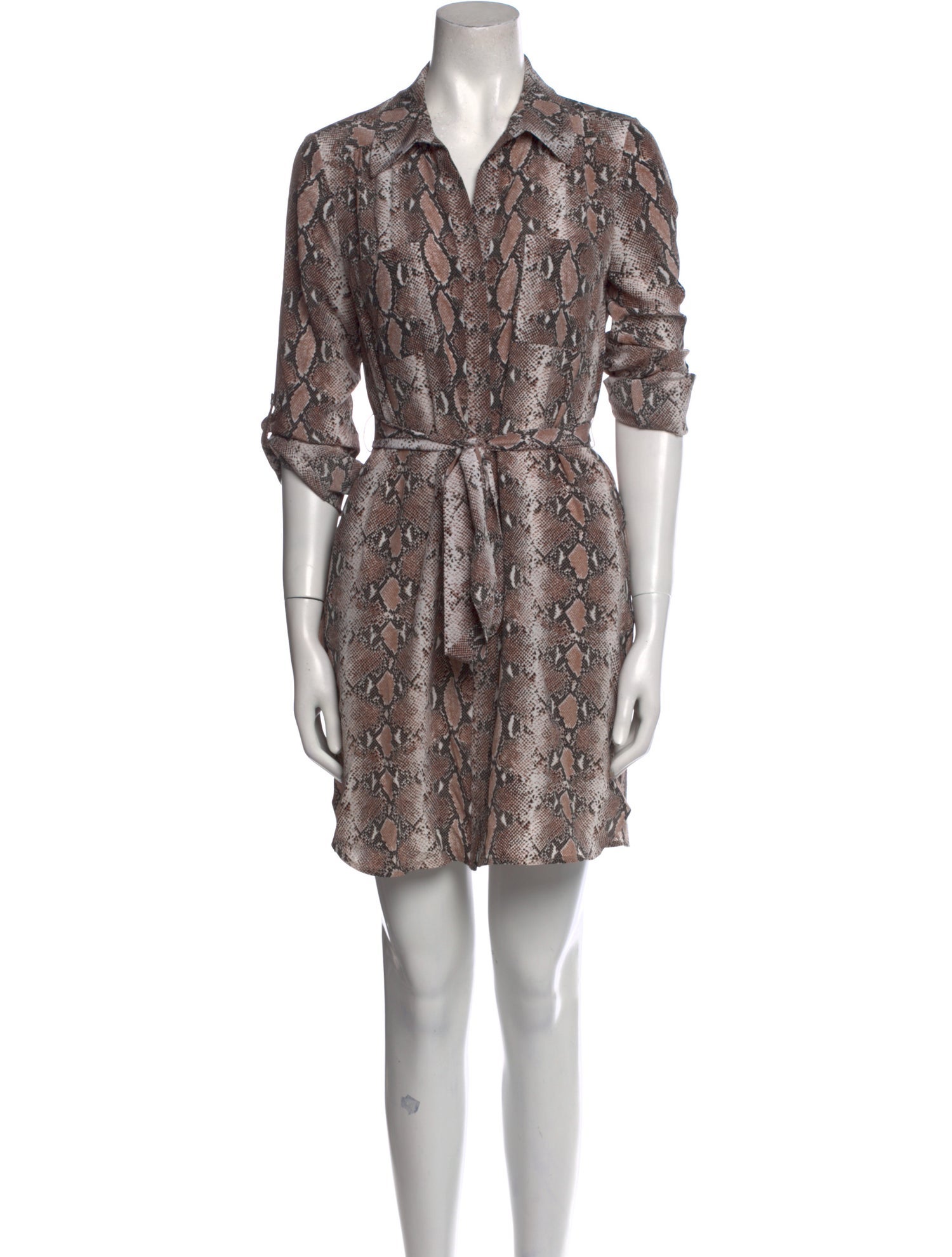 Diane von Furstenberg Silk Knee-Length Dress