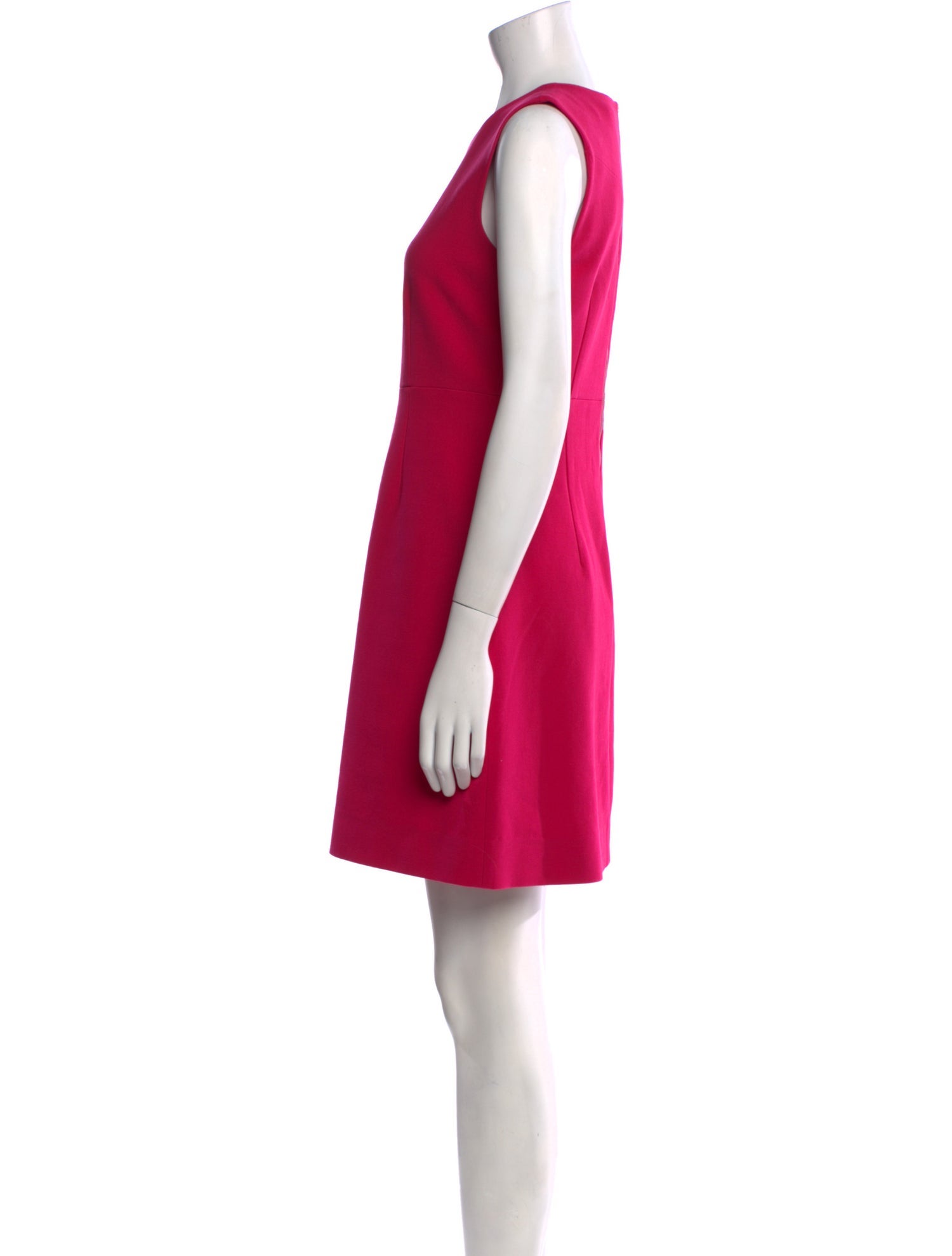 Diane von Furstenberg Scoop Neck Mini Dress