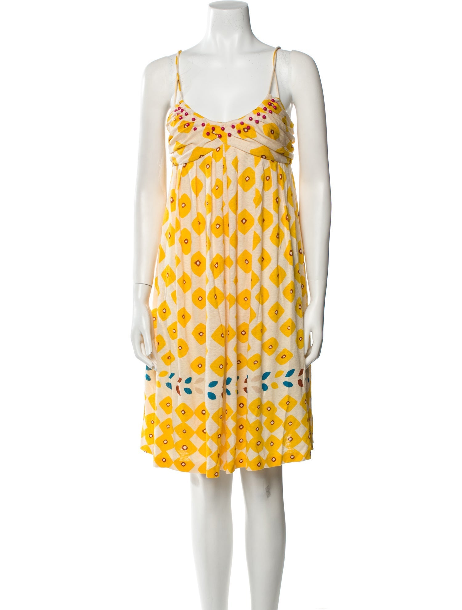 Diane von Furstenberg Linen Mini Dress