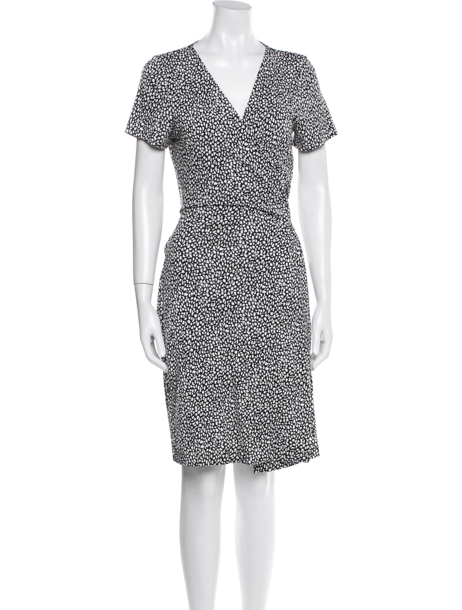 Diane von Furstenberg Printed Knee-Length Dress